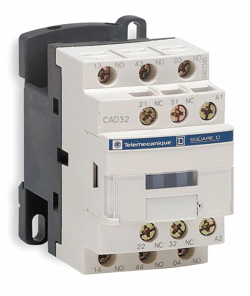 Schneider Electric Schneider Electric CAD50B7 IEC Control Relay 5NO 24V AC 10A — product photo