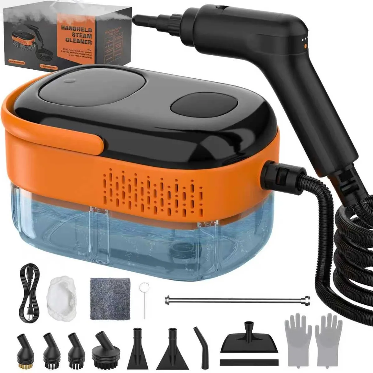  Hamilton Beach Koutop Steam Cleaner C1 1400ml 16 Accessories — product photo