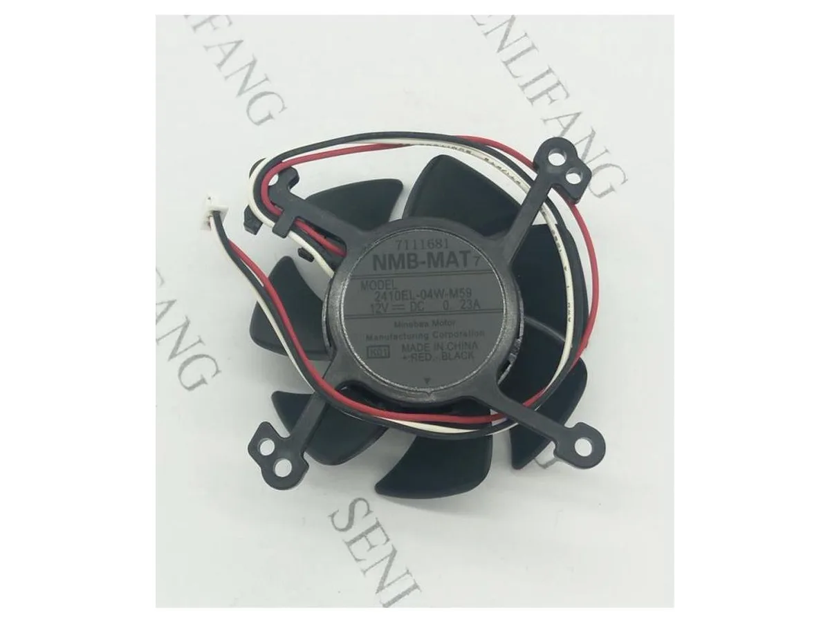 Fans Fans 6cm 6025 12V 0.23A 2410EL-04W-B59 2410EL-04W-M59 H328E case fan — product photo