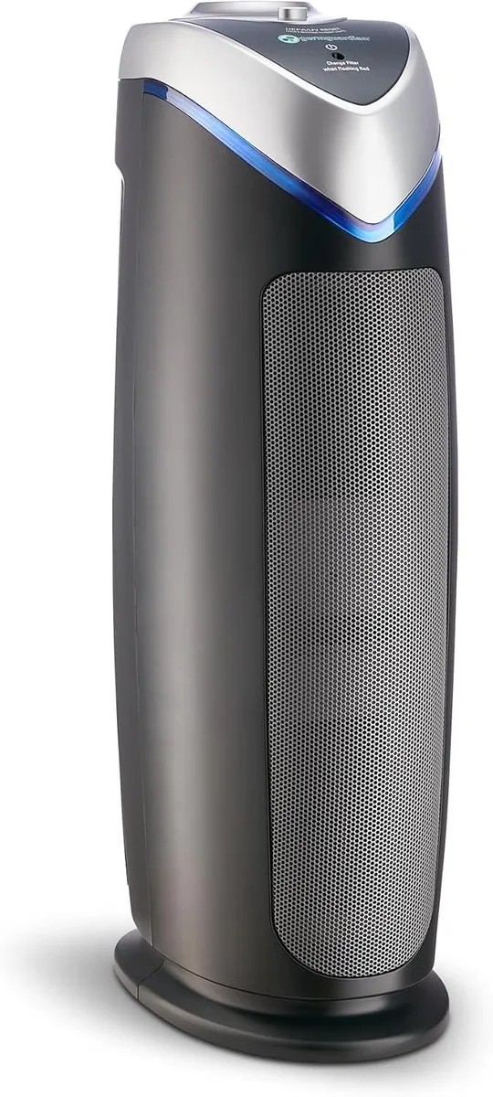 TAURKENAM TAURKENAM air purifier 743 sq ft 22" tower gray — product photo