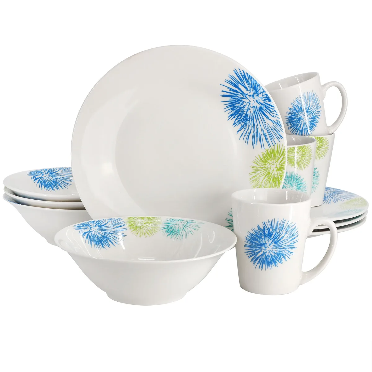 Gibson Home Gibson Home 510122043M 12 Piece Fine Ceramic Dinnerware Set — product photo