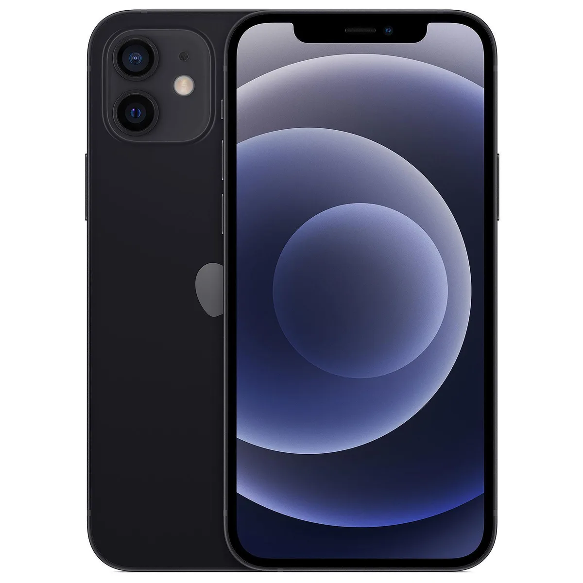 Apple Apple iPhone 12 64GB GSM/CDMA Grade C Black cell phones - unlocked — product photo