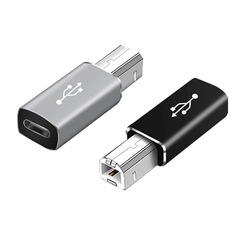BUCIER BUCIER 460011031 USB-C Female to USB-B Male MIDI Adapter — product photo