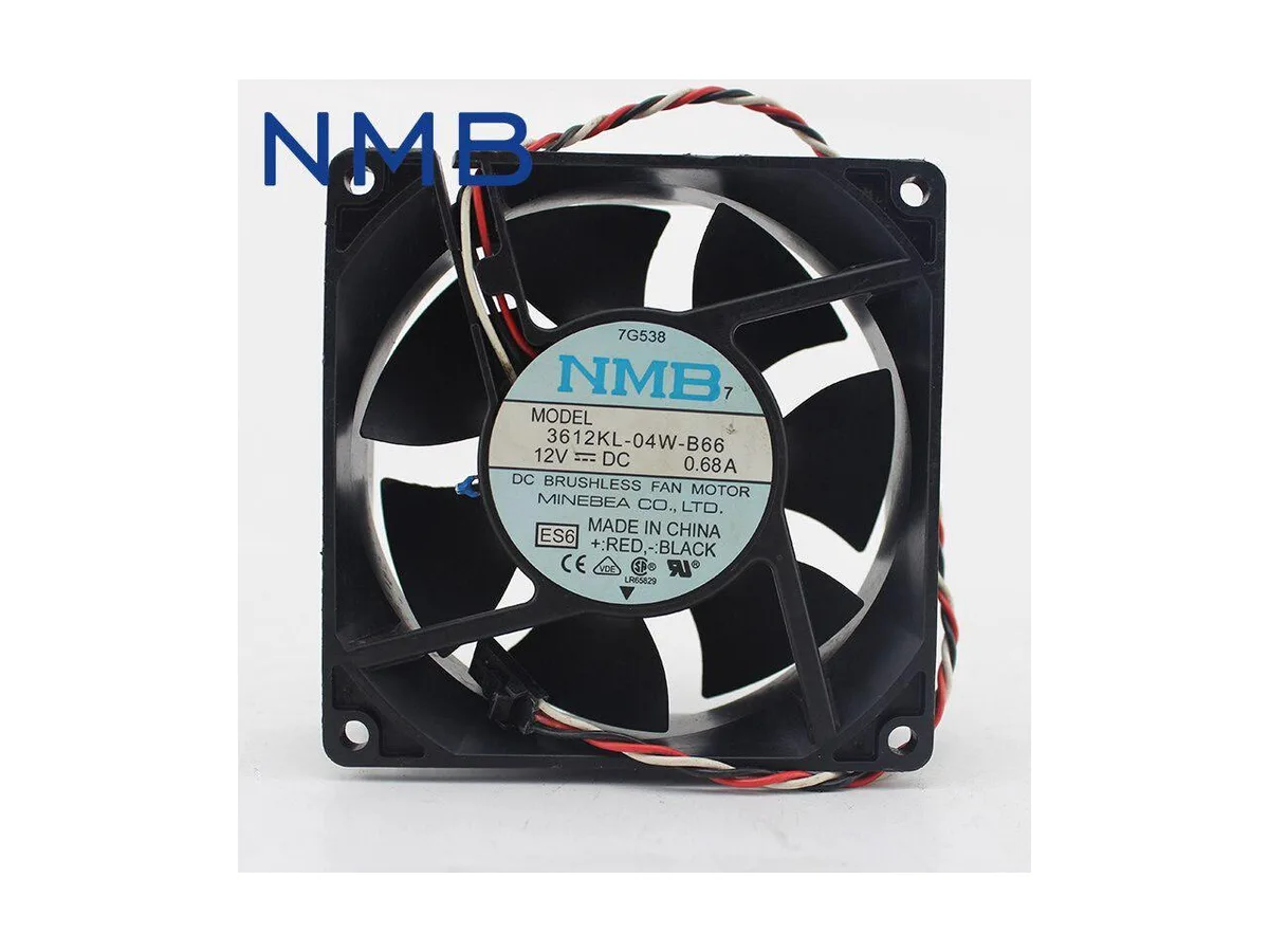 Fans Fans 3612KL-04W-B66 9032 90x90x32mm DC 12V 0.68A Case Fan 2pcs — product photo
