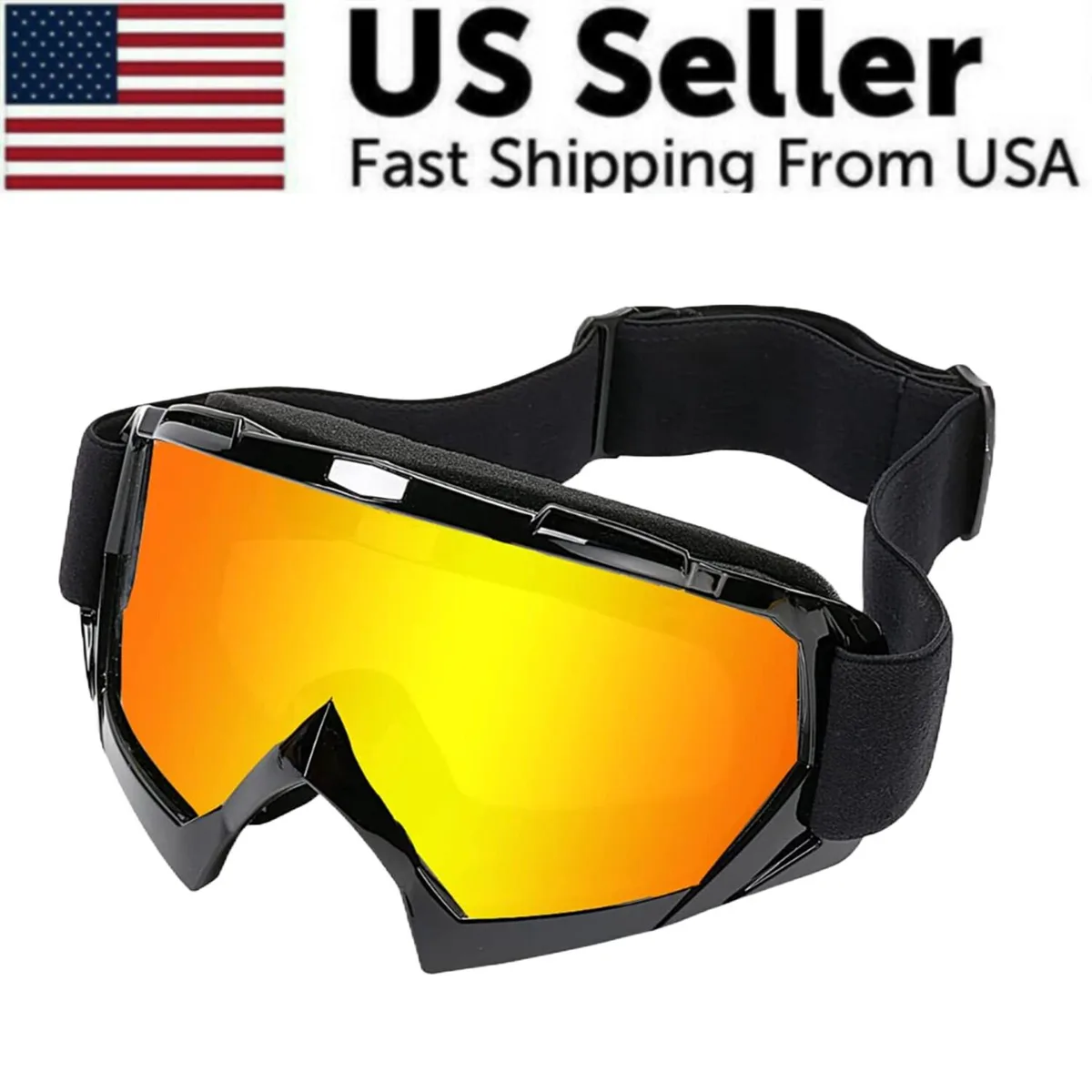 The Perfect Part The Perfect Part Motocross Goggles Black Yellow 23-30 in strap — product photo