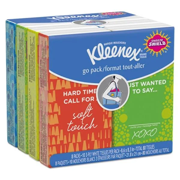 Kimberly-Clark Professional Kimberly-Clark Professional 46651CT Kleenex 3-ply tissue packs — 제품 사진