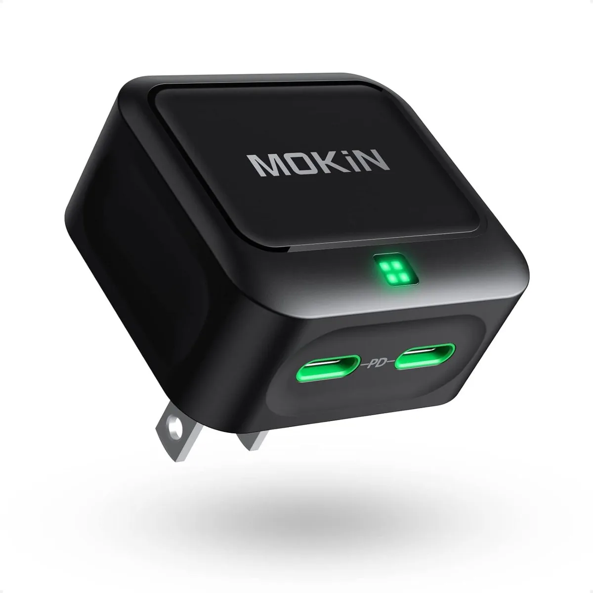 ONITOON ONITOON 40W Dual USB-C GaN+ Wall Charger 2.47oz — product photo