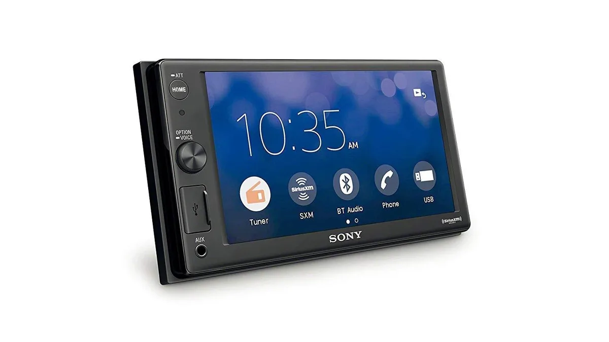 Sony Sony XAV-AX1000 6.2" Apple CarPlay Media Receiver — product photo