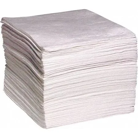 Spilltech Spilltech WP100H Sorbent Pad 15x19 in 33 gal Oil White 100 pk — product photo