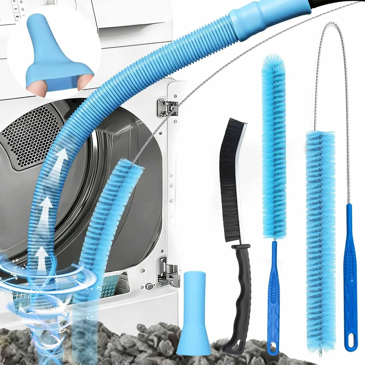  isshu D083-2-HGJS-5 dryer vent cleaner kit 5 piece 30 in — product photo