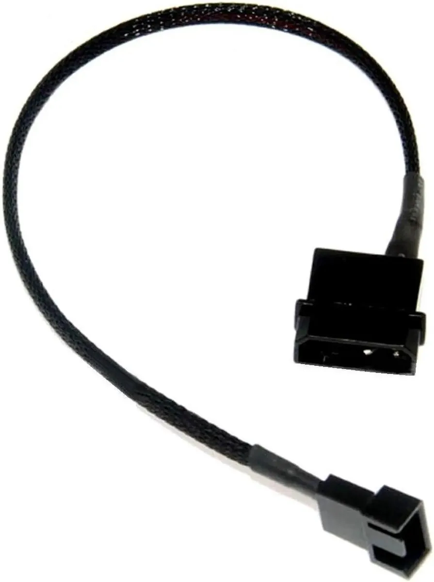 Vszerda Vszerda 2 Pack Molex to 3/4 Pin Fan Power Adapter Cable 10 inch — product photo