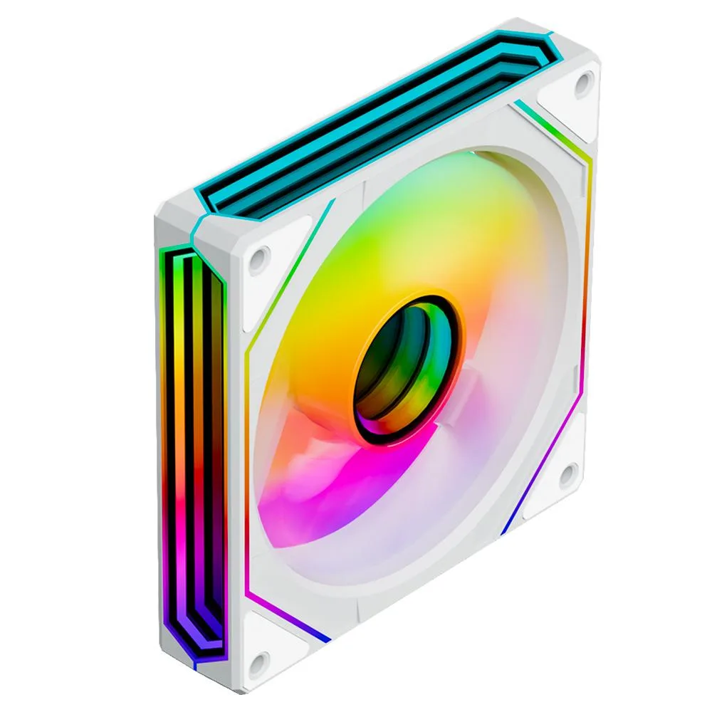Jungle Leopard Jungle Leopard Prism6 PRO ARGB 120mm Case Fan White 1-Pack — product photo