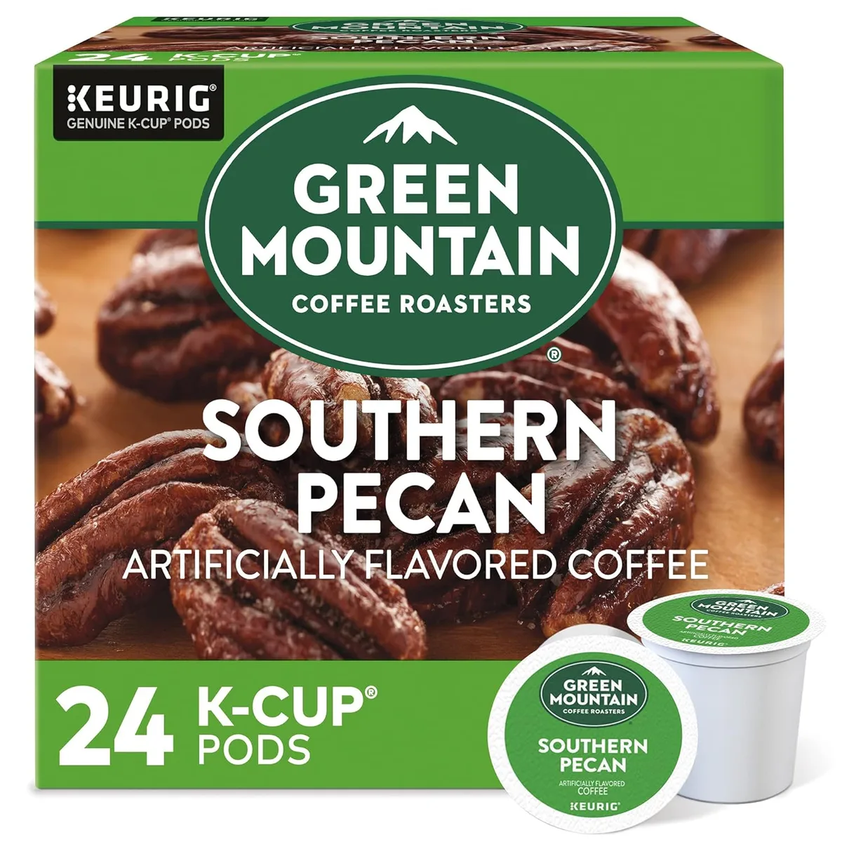 Keurig Keurig T6772 Green Mountain Southern Pecan Light Roast K-Cup Pods 24 Count — product photo