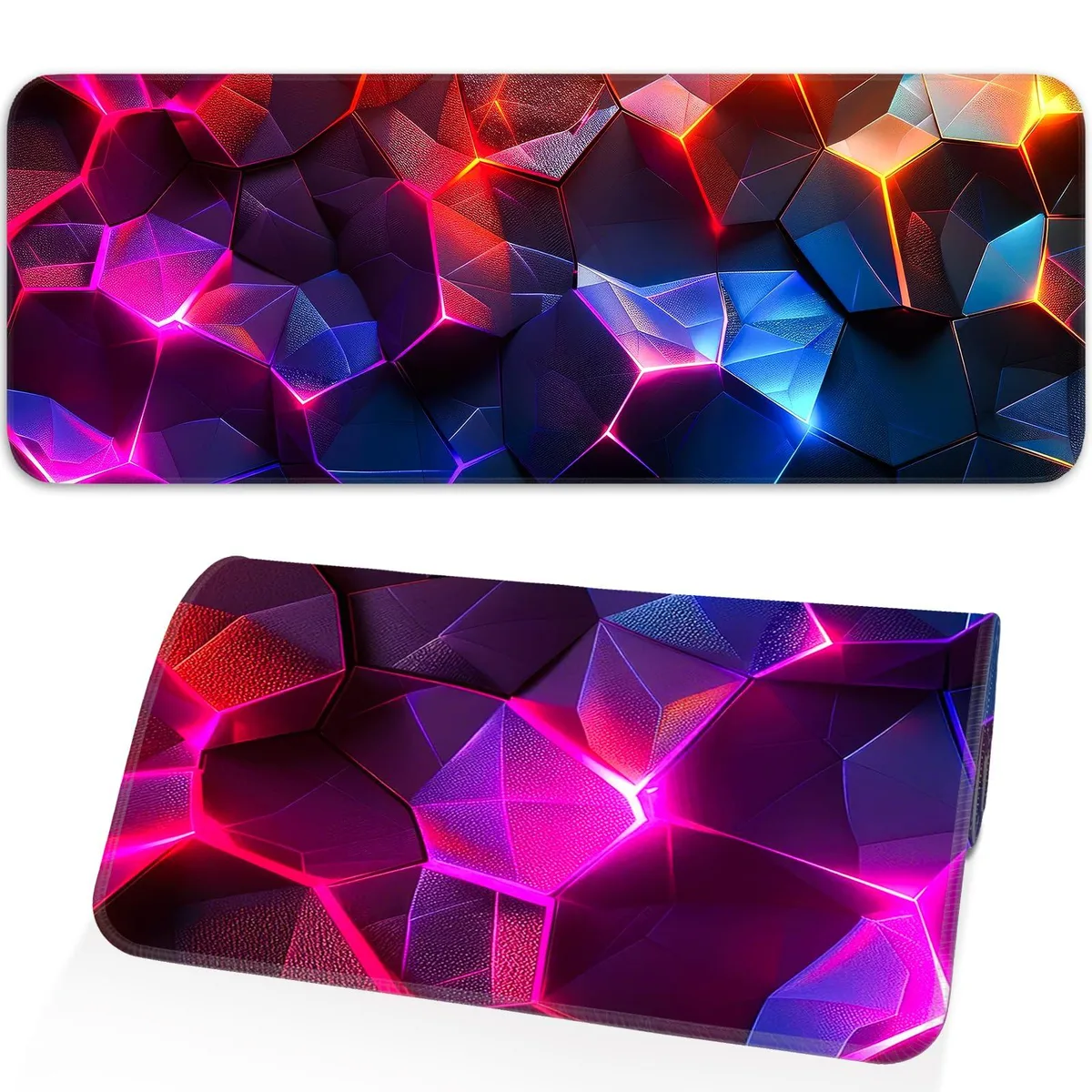 KEHIPI KEHIPI Gaming Mouse Pad Geometric Design 31.5 x 11.8 Inch — product photo
