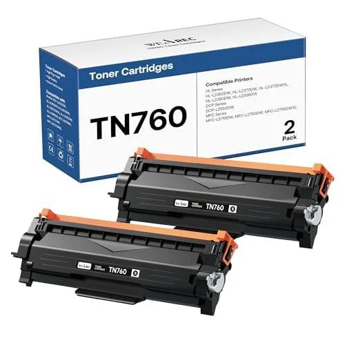 ViewSonic ViewSonic 760-2BK Black Toner Cartridge 2 Pack 3000 Pages — product photo