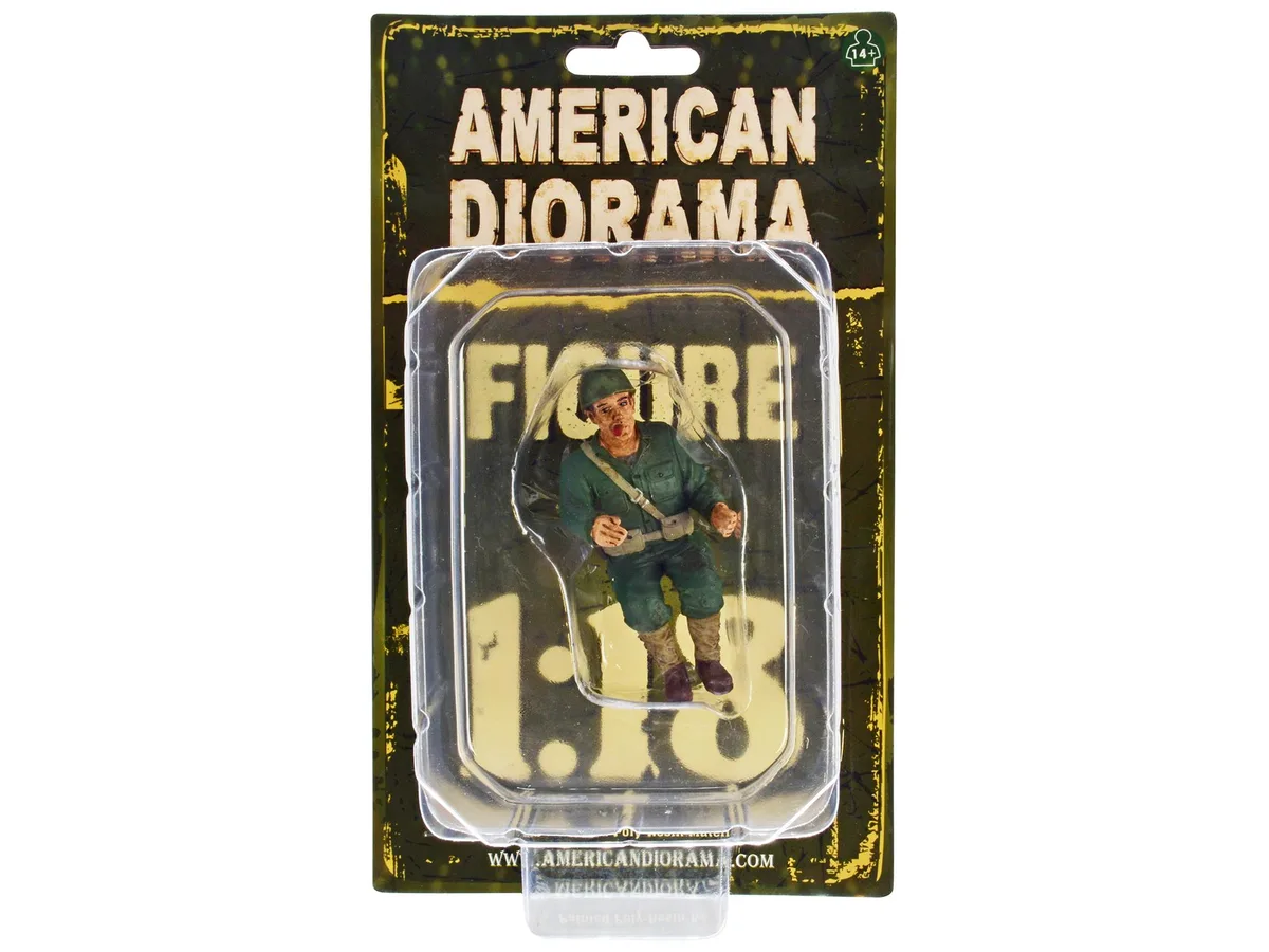 American Diorama American Diorama US Army WWII Figure IV 1:18 Scale 3.5 Inch — product photo