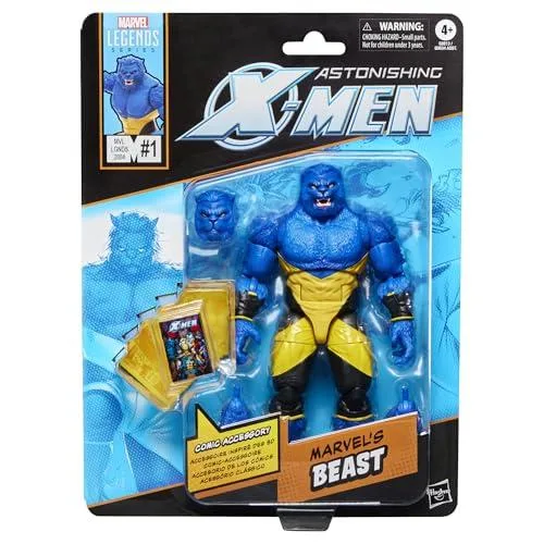 Marvel Marvel Legends Series Beast Astonishing X-Men 6-Inch Action Figure Blue — product photo