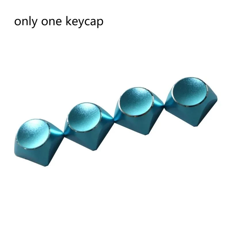 Single metal keycap, XDA profile, multicolour gradient finish, 1.8 cm square