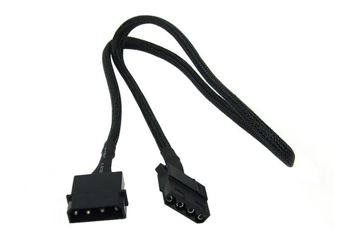Phobya Phobya 4-Pin Molex Extension Cable 60cm Black — product photo