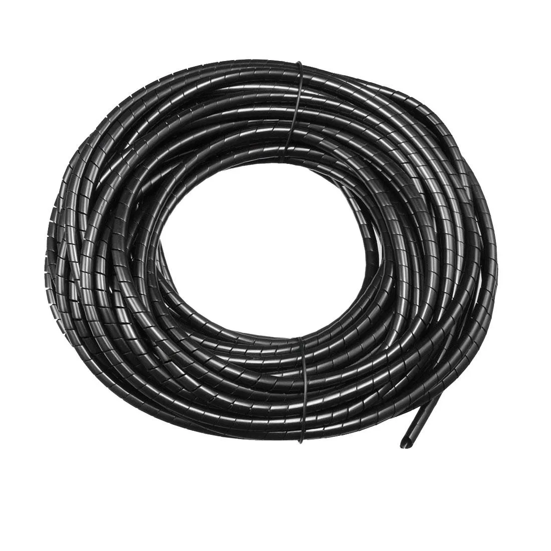 Unique-Bargains Unique-Bargains Spiral Wrap Tube 19M Black 2.2mm ID 3mm OD — product photo