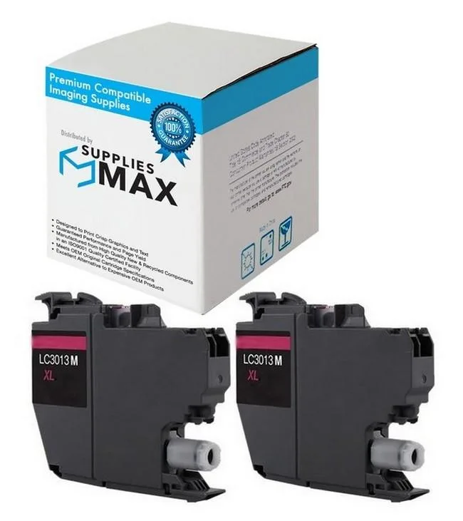 SuppliesMax SuppliesMax LC-3013M Magenta High Yield Inkjet 2 Pack 400 Pages — product photo