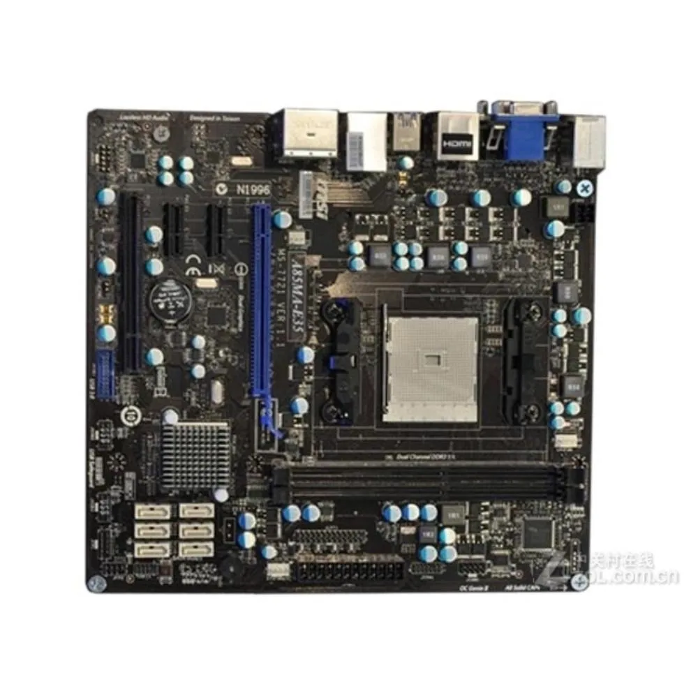 MSI MSI A85MA-E35 AMD A75 Socket FM2 16GB Micro ATX Motherboard — product photo