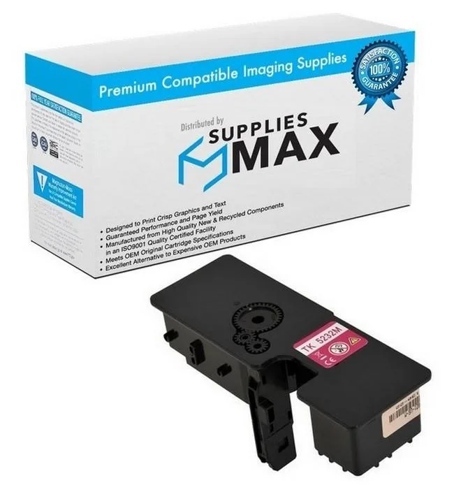 SuppliesMax SuppliesMax Magenta Toner Cartridge 2200 Page Yield TK-5232M — product photo