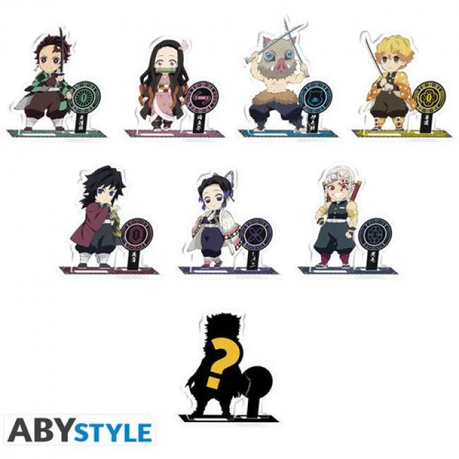 ABYSSE CORP ABYSSE CORP Demon Slayer Blind Bag Mini Acryl 26pc PDQ — product photo