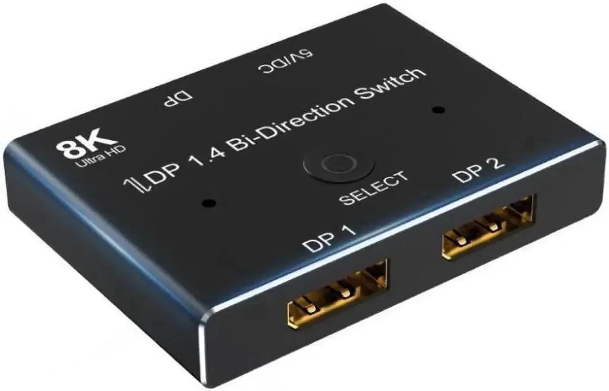 SMUGDESK SMUGDESK Bi-Directional DP1.4 KVM Switch 8K@60Hz 4K@120Hz — product photo