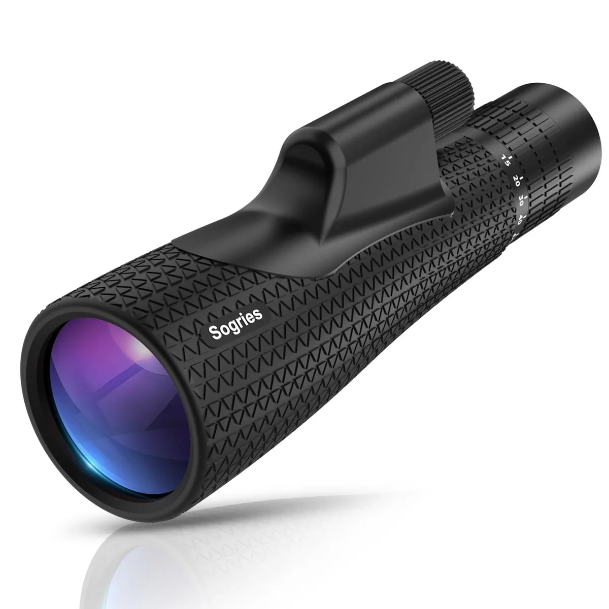 15-45x55 Zoom Monocular 55mm BAK4 Prism 5.6° FOV — product photo
