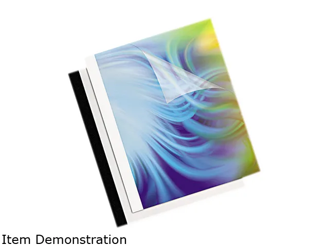 FELLOWES FELLOWES FEL5257001 Thermal Binding Covers 1" 10-pack — product photo