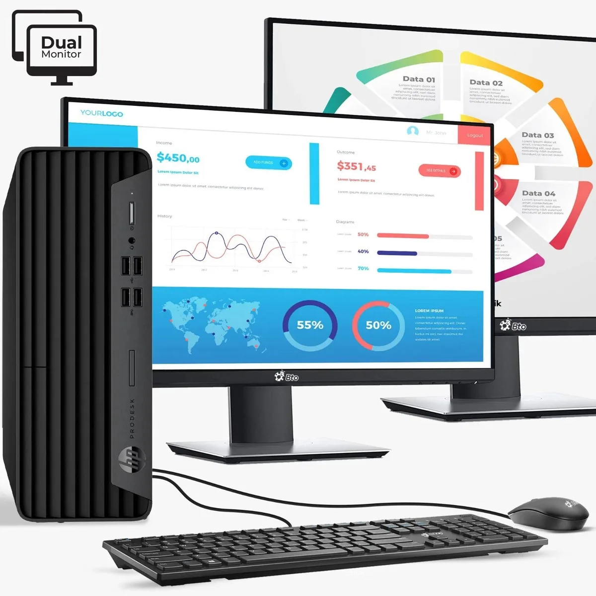 HP HP ProDesk 600 G6 SFF gaming PC i5-10500 16GB 256GB NVMe — product photo