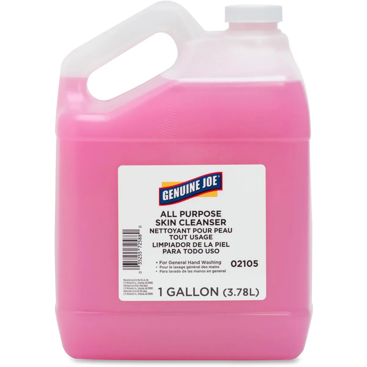 Genuine Joe Genuine Joe 02105CT Foam Soap Refill 1 gal 3.8 L 4 Carton — product photo