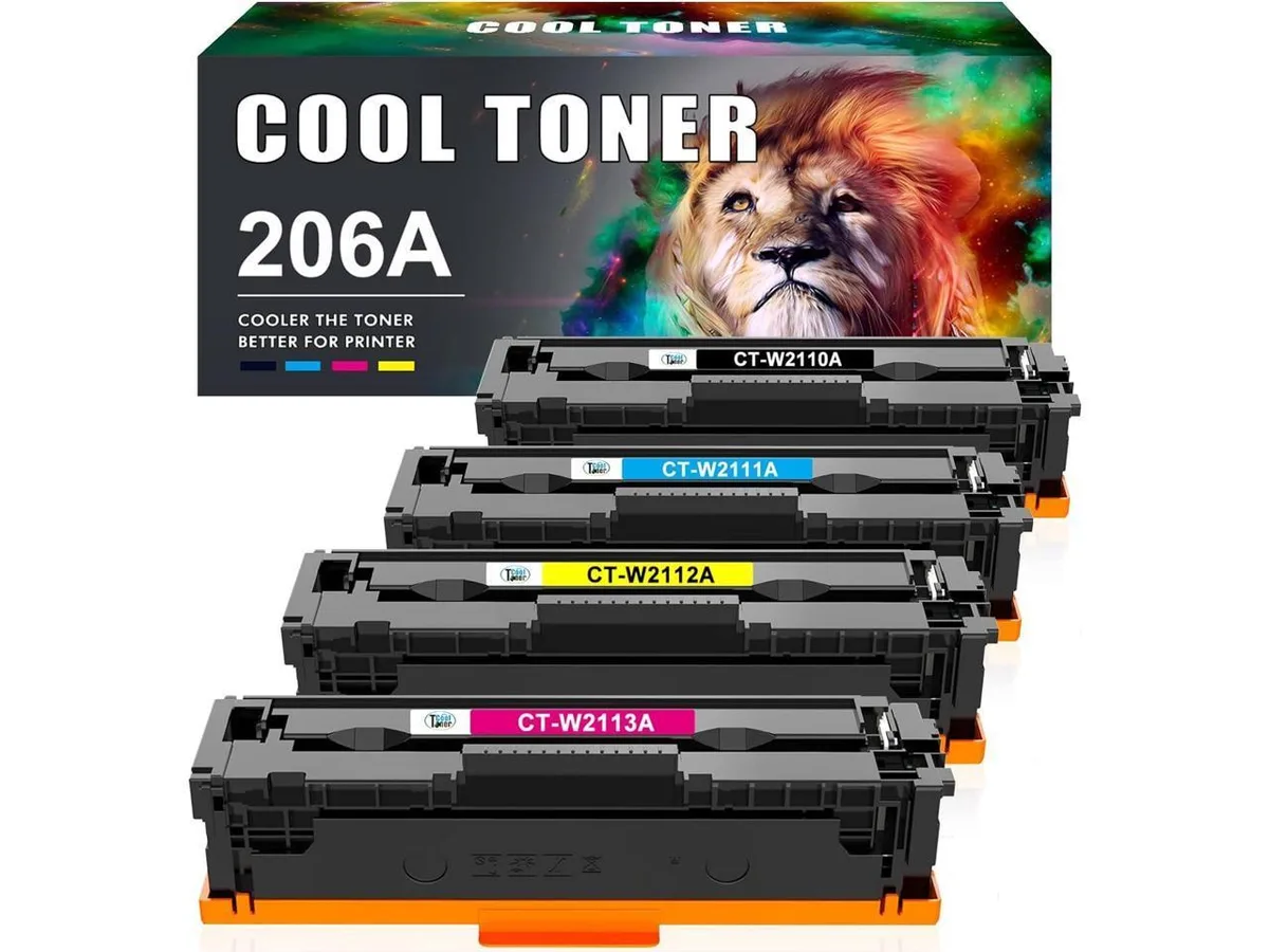V4ink V4ink 206A 4-Pack Toner Cartridge (Black Cyan Yellow Magenta) — product photo