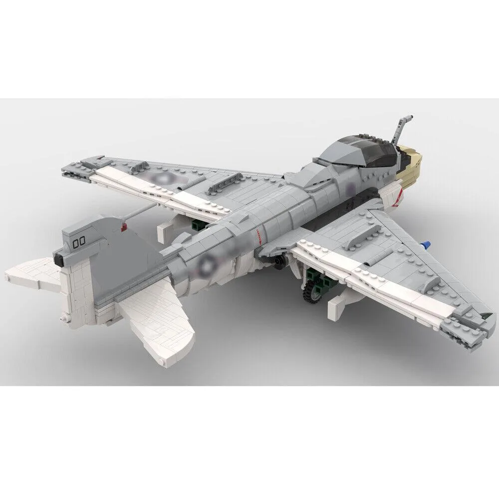 ZITIANYOUBUILD ZITIANYOUBUILD MOC-130722 Twinjet All-weather Attack Aircraft 1:35 1566 Parts — product photo