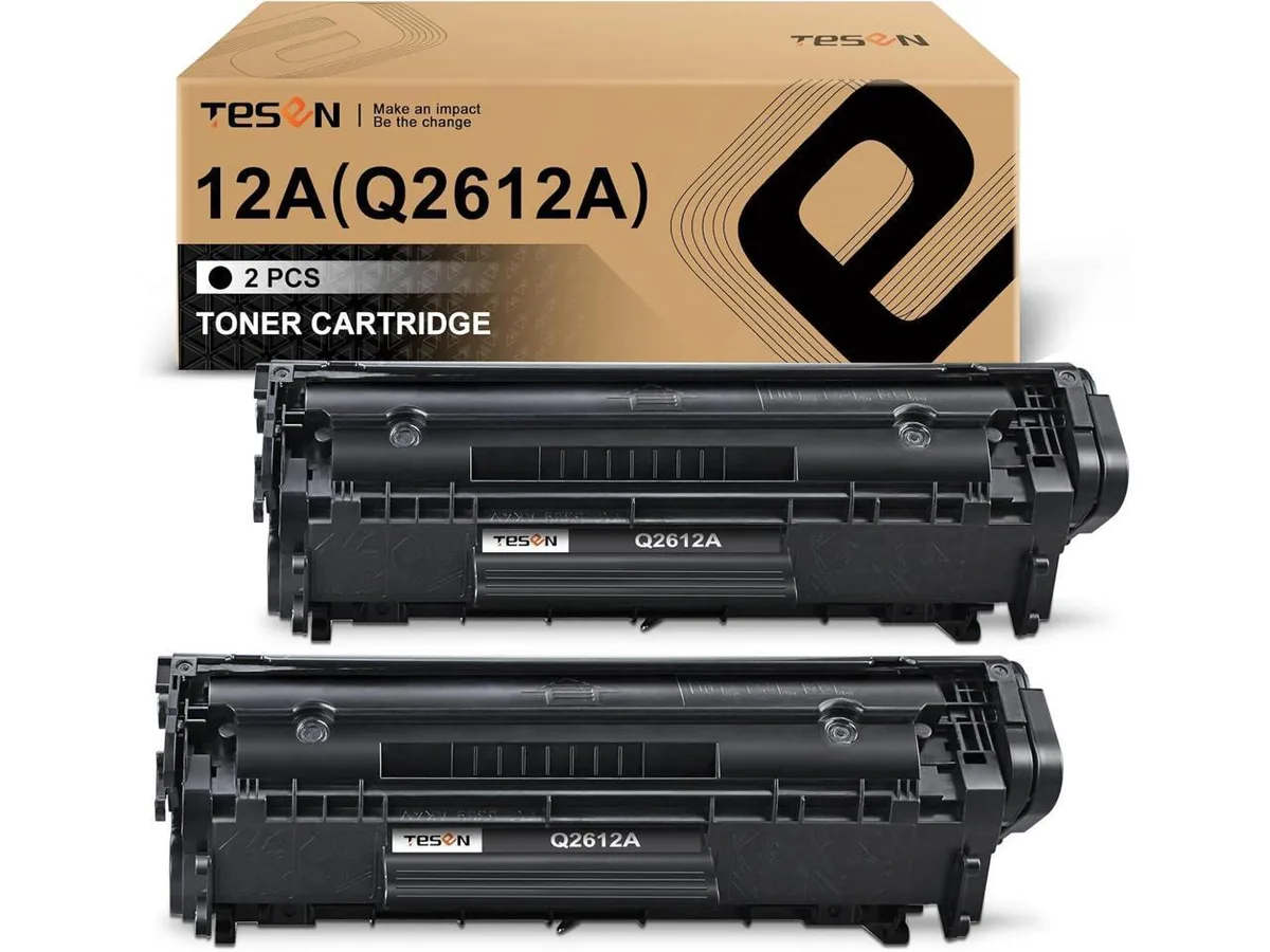 V4ink V4ink 12A Q2612A Black Toner Cartridge 2-Pack 2000 pages — product photo