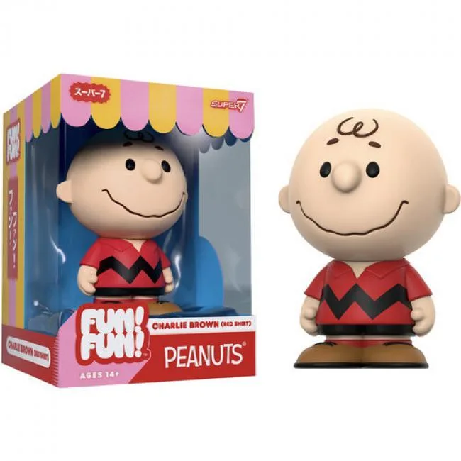 Super7 Super7 Peanuts Charlie Brown Red Shirt Figure FF-PNUT-11508 — product photo