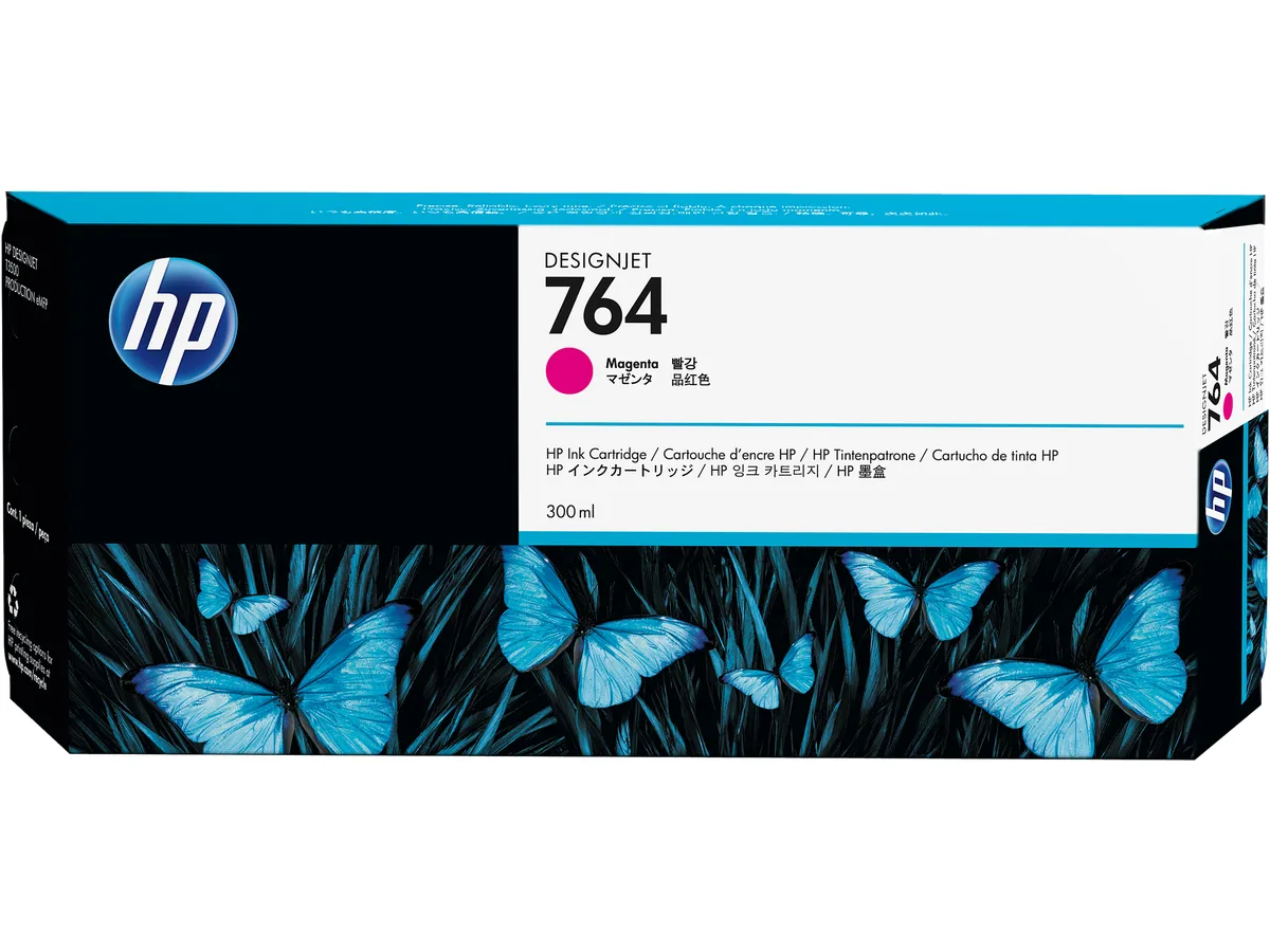 HP HP C1Q14A 764 Magenta Ink Cartridge 300 ml — product photo