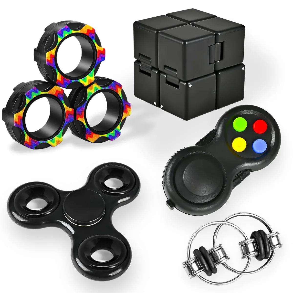 Dr.Kbder 5PC Fidget Toy Set Educational — product photo