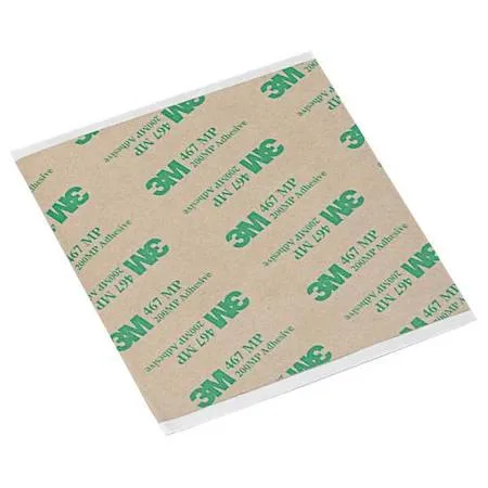 Pack of twelve clear 12-inch square adhesive transfer tape sheets