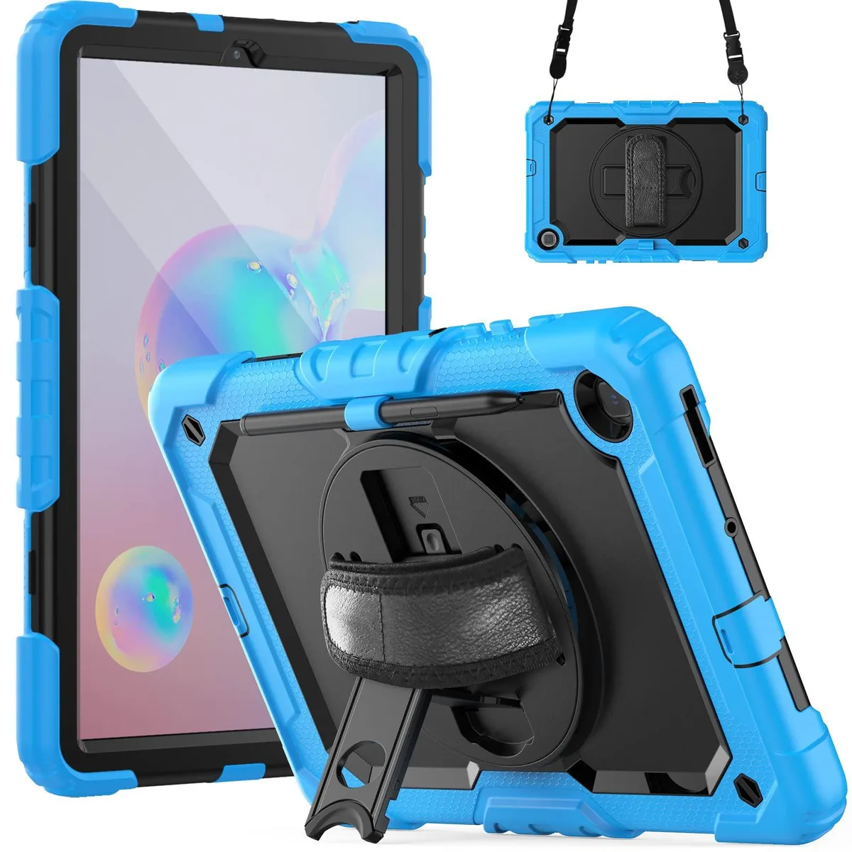 Timoom Timoom Heavy Duty Case for Samsung Galaxy Tab S6 Lite 10.4" Light Blue — product photo