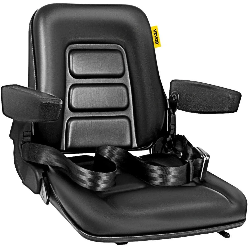 VEVOR VEVOR VV-FS-485045FSSB Fold Down Forklift Seat 485x500x450mm — product photo