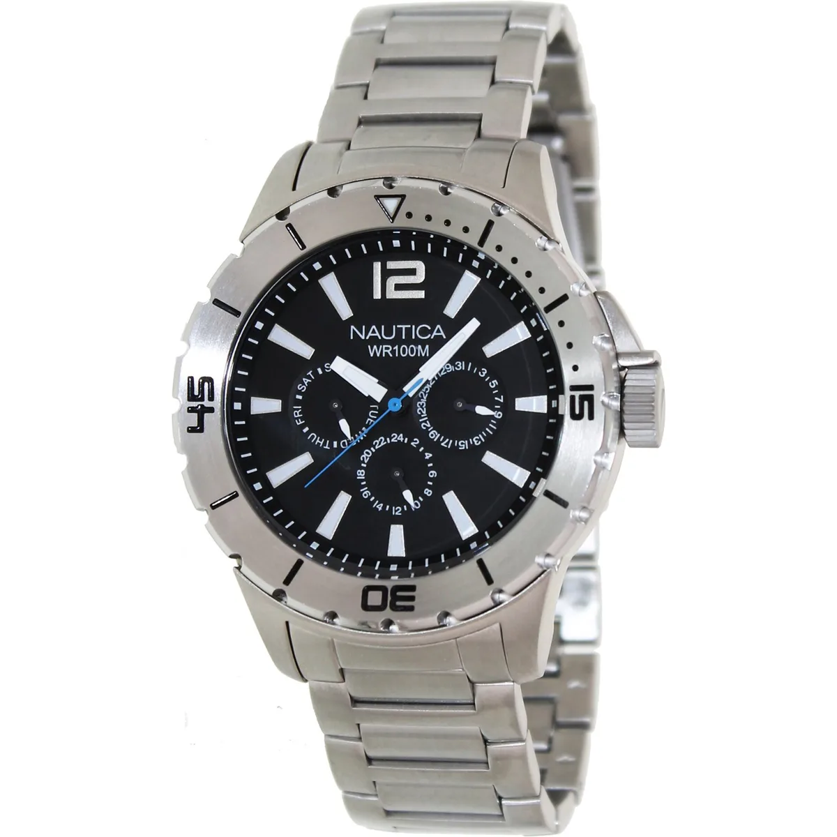 Nautica Nautica N19569G 44 mm stainless steel quartz watch — product photo