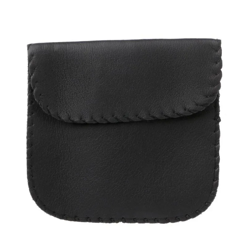 WMtec WMtec Earphone Storage Bag Faux Leather Black 9.59 cm — product photo