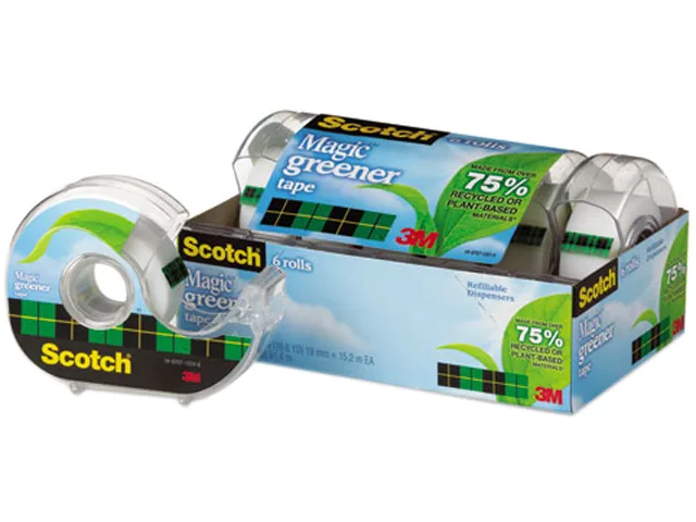 3M 3M 6123 Magic Greener Tape 600 in 6 Rolls — product photo
