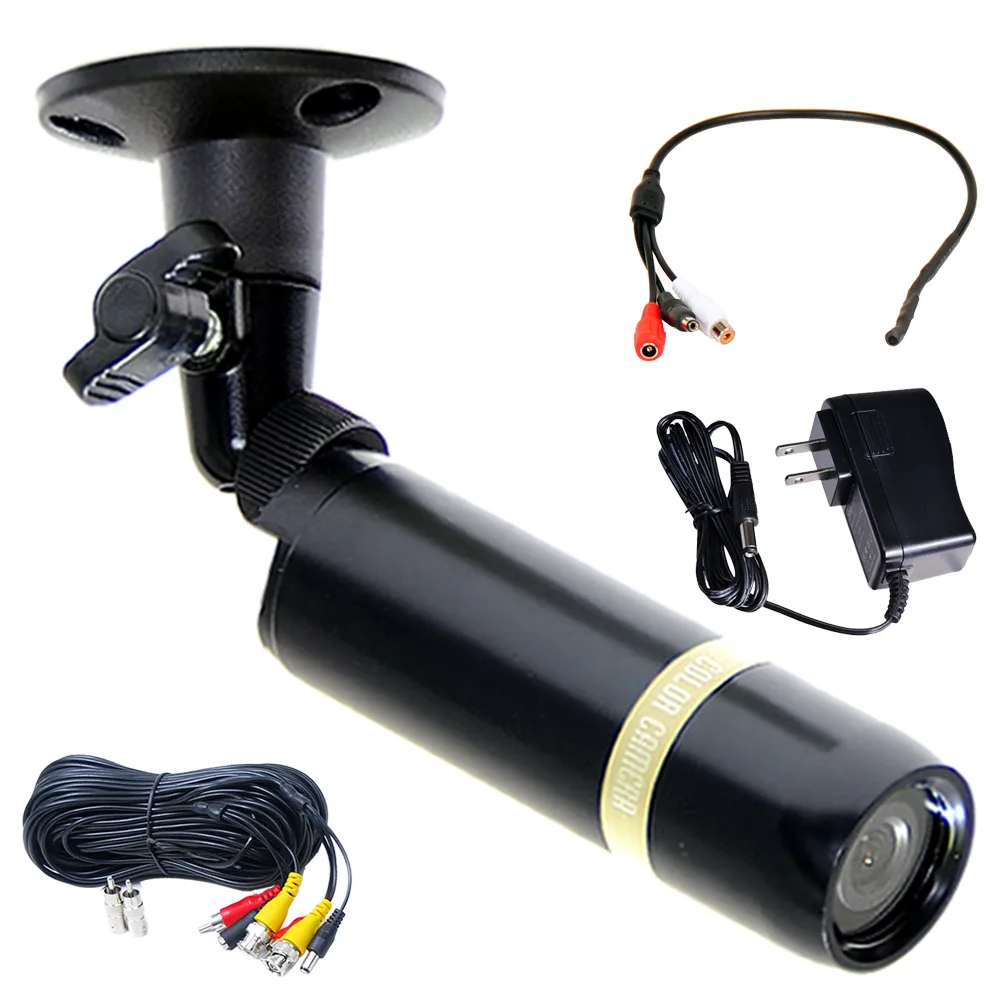 VideoSecu VideoSecu BC27BMKC bullet CCTV camera 480TVL 3.6mm lens 12V — product photo