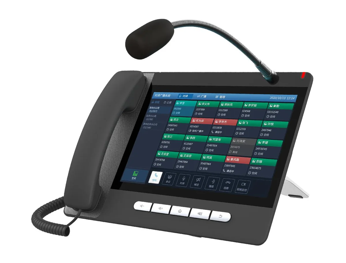 Fanvil Fanvil A32i Android VoIP phone 10.1" touch 112 DSS keys Bluetooth 5.0 — product photo