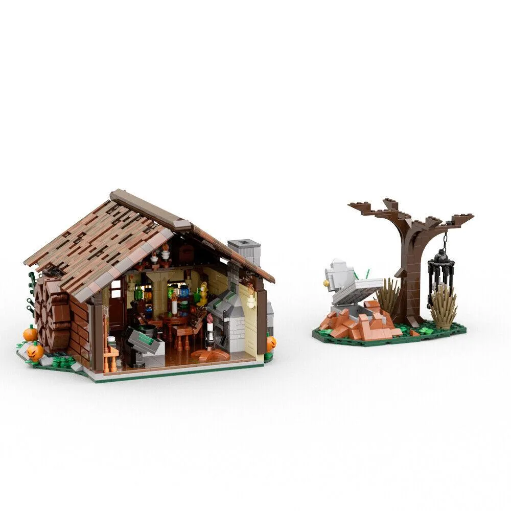 ZITIANYOUBUILD ZITIANYOUBUILD The Sanderson Sisters Cottage 1536 Pieces — product photo