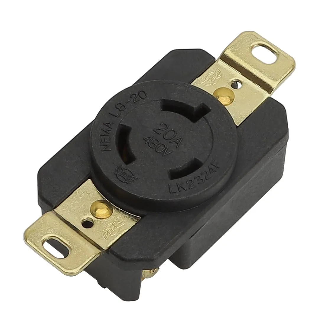 LORDWORLD LORDWORLD LK-2324F NEMA L8-20R 20A 480V Gadget — product photo