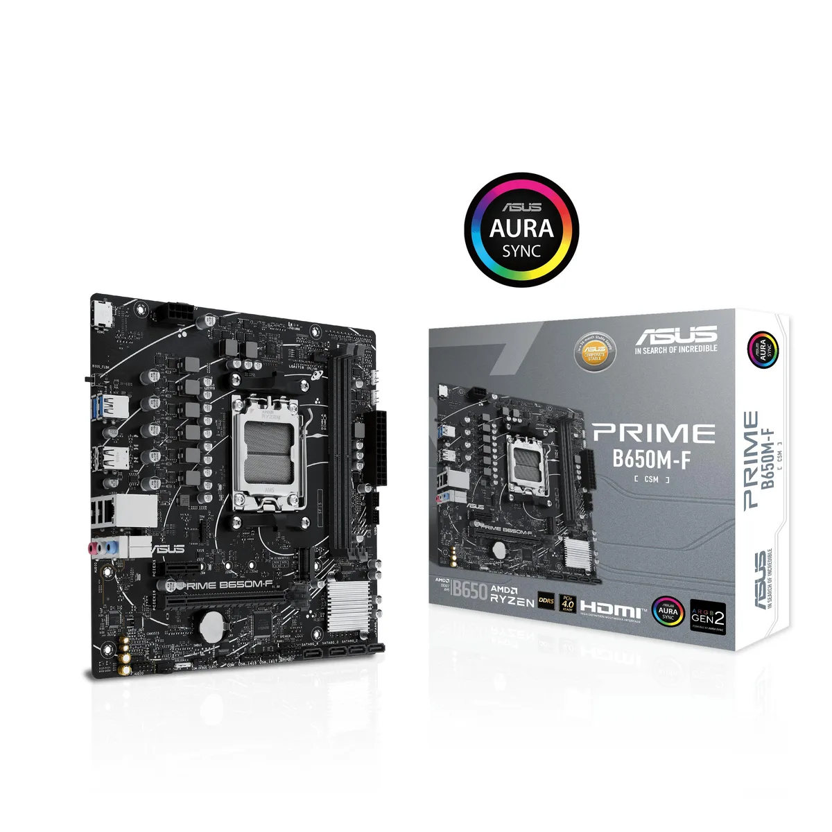 ASUS ASUS PRIME B650M-F-CSM AMD motherboard — product photo
